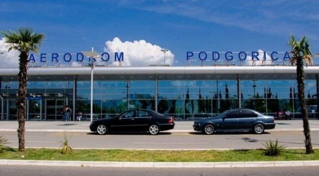 Dojazd z lotniska Podgorica.
