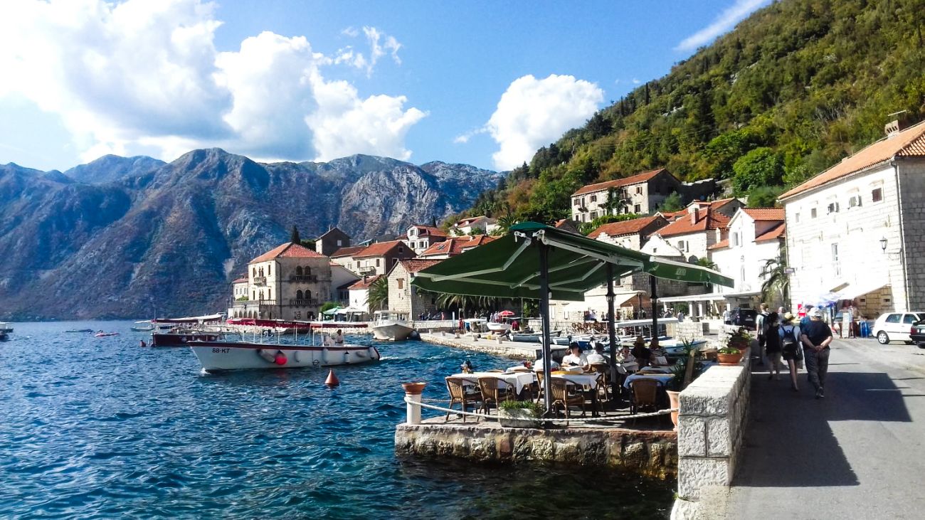 Perast jest jedną z najpopularniejszych atrakcji w Czarnogórze.