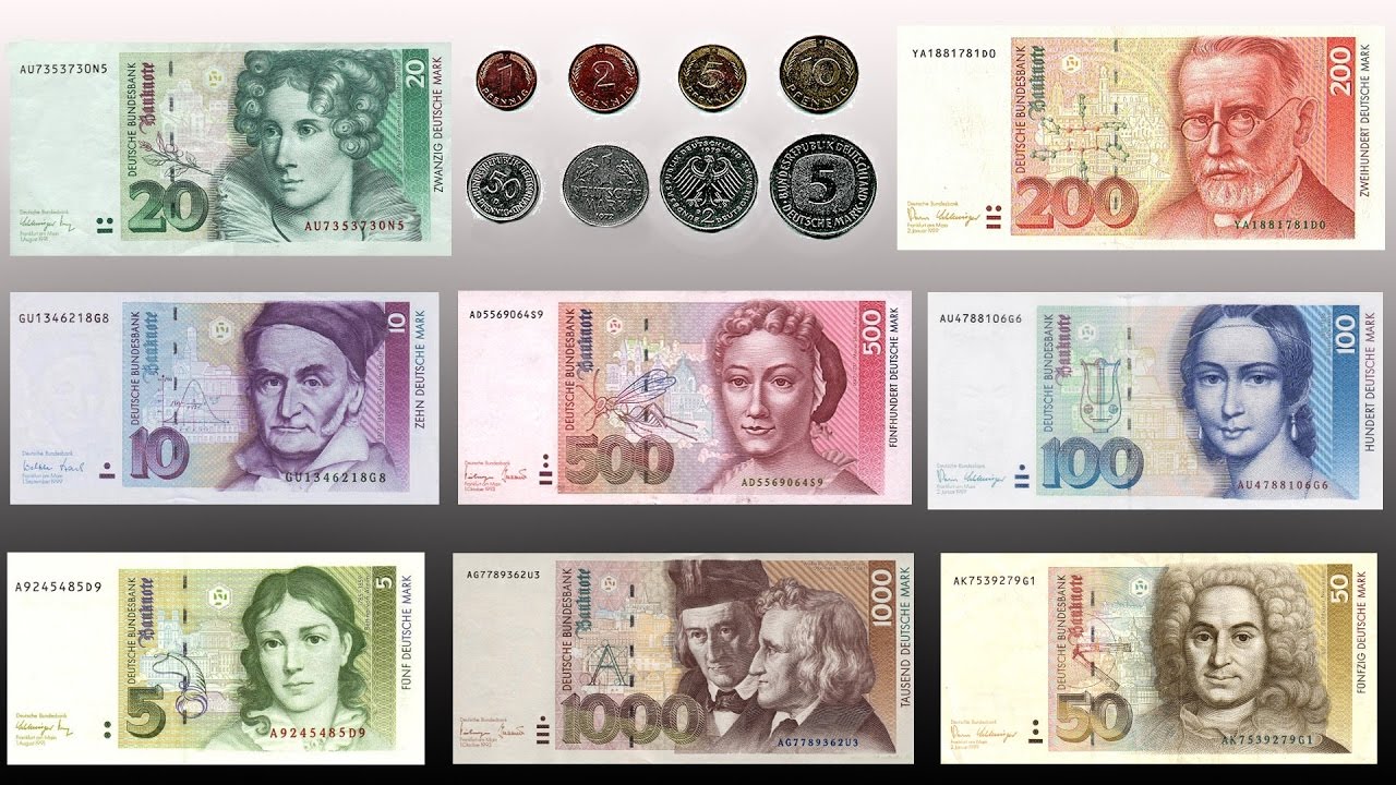 Marki niemieckie były walutą w Czarnogórze.