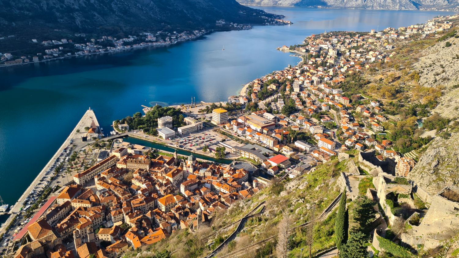Drabina Kotorska czyli aktywne zwiedzanie Kotoru